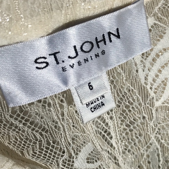 St. John Evening Lace Blouse - Picture 9 of 10